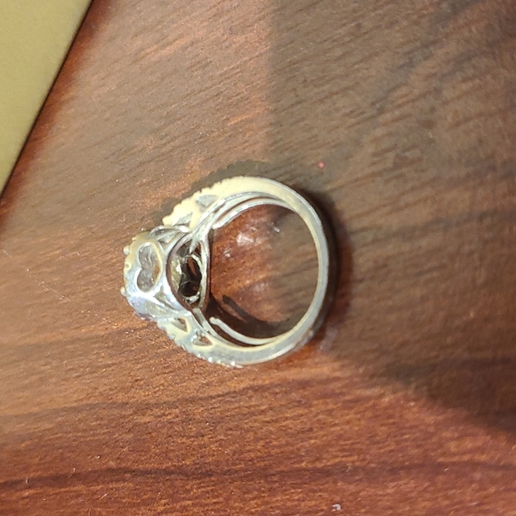 Sterling Silver Topaz Stone Ring - Picture 8 of 10